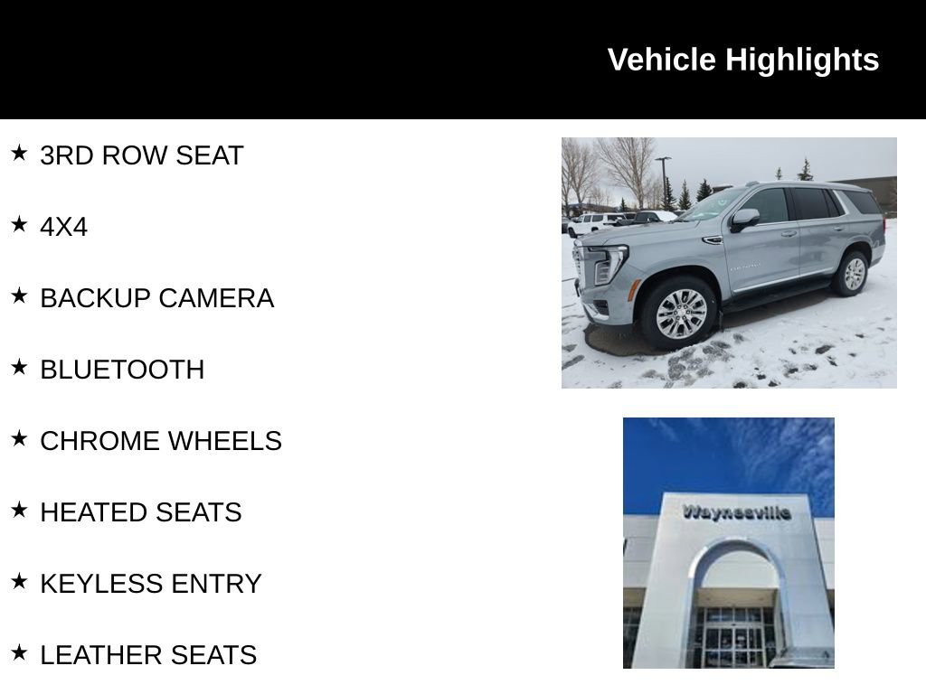 Used 2025 GMC Yukon Denali AWD/4WD image 2