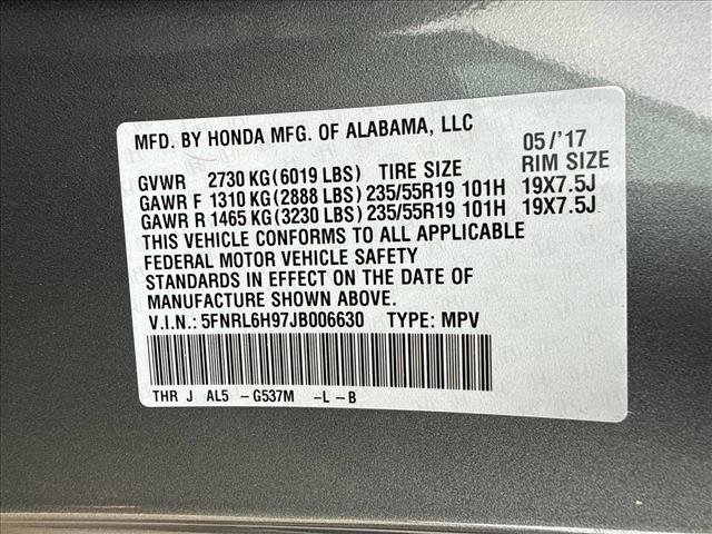 Used 2018 Honda Odyssey Elite image 21