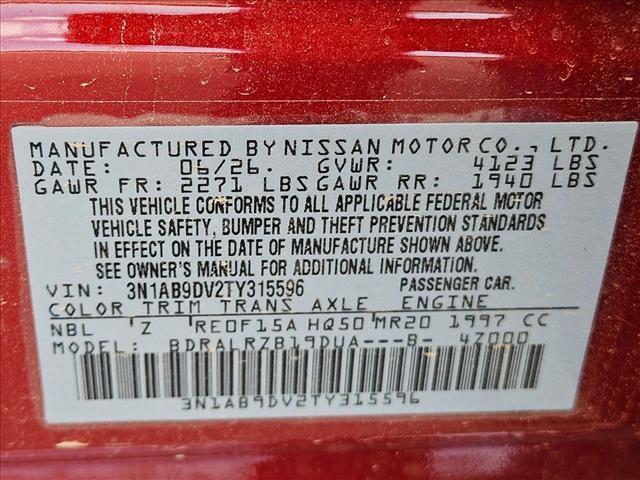 New 2026 Nissan Sentra SR w/ Floor Mat Package FWD image 16