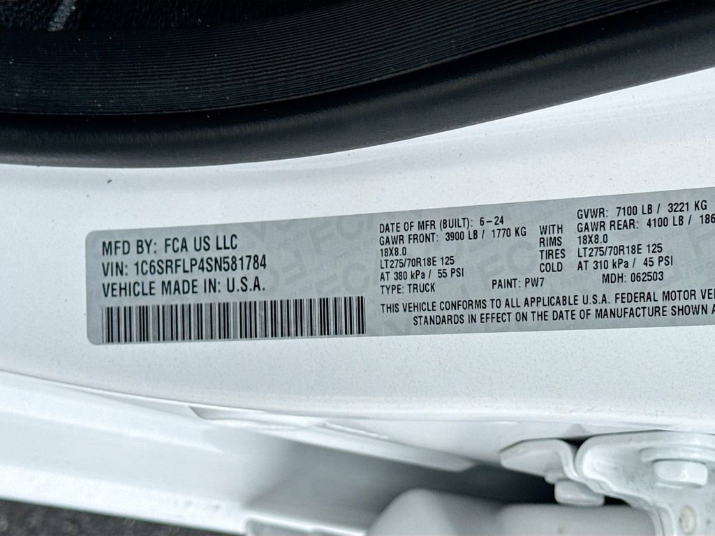 Used 2025 RAM 1500 Rebel w/ Rebel Level 1 Equipment Group image 38