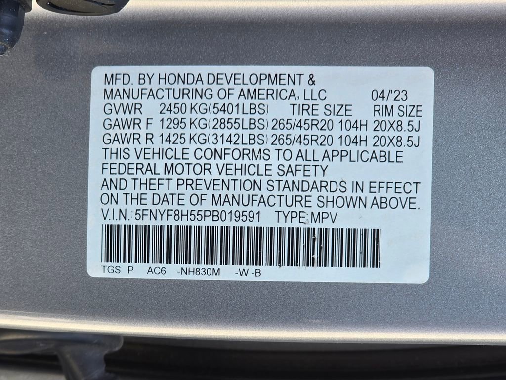 Used 2023 Honda Passport EX-L image 53