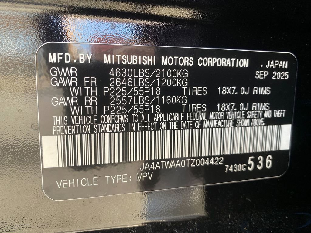 New 2026 Mitsubishi Eclipse Cross SEL image 33