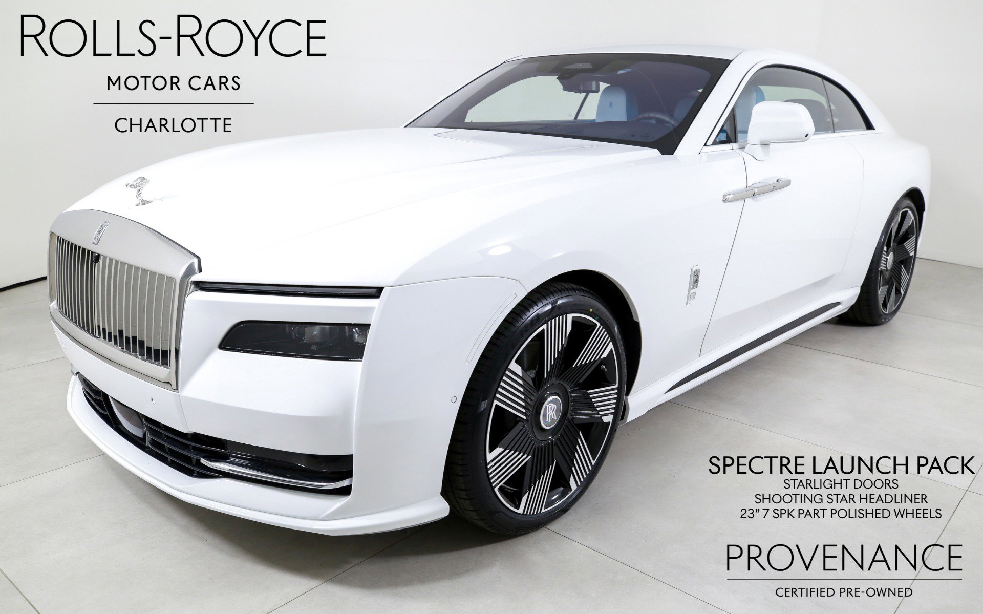 Certified 2024 Rolls-Royce Spectre w/ Spectre Launch Package