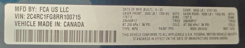 Used 2024 Chrysler Pacifica Touring image 58