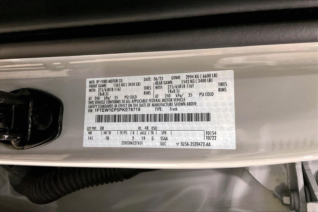 Certified 2023 Ford F150 XLT w/ Equipment Group 302A High AWD/4WD image 29
