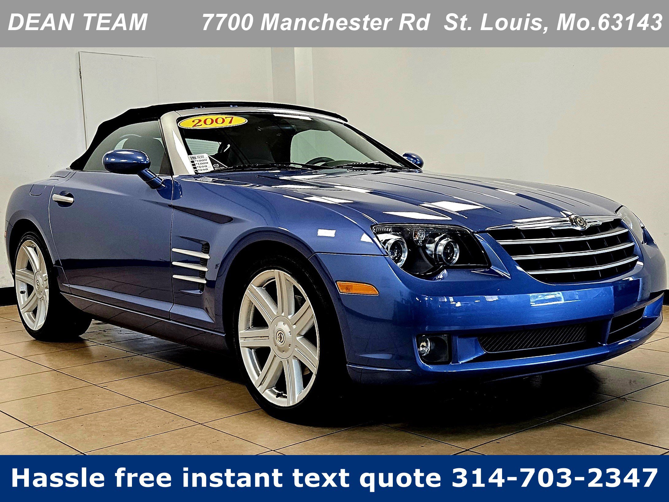 Used 2007 Chrysler Crossfire Limited