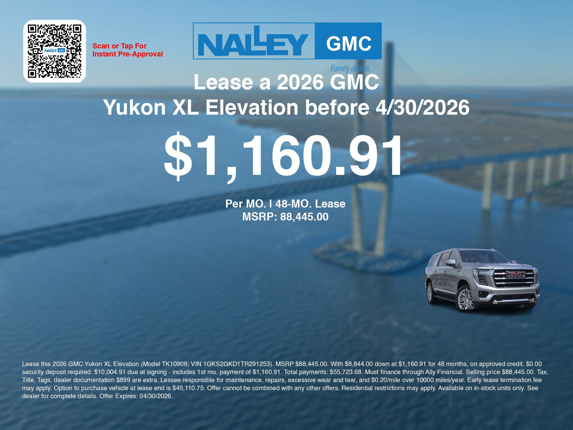 New 2026 GMC Yukon XL Elevation image 3