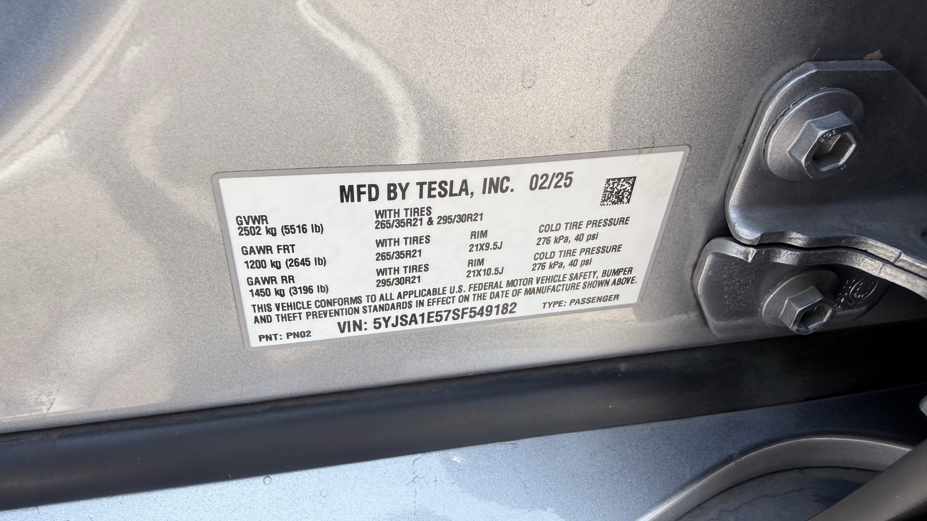 Used 2025 Tesla Model S AWD/4WD image 29