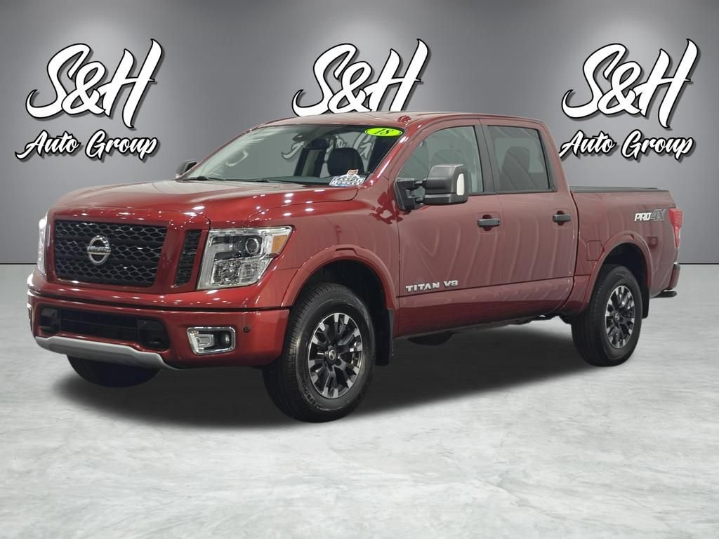 Used 2018 Nissan Titan PRO-4X w/ Pro-4x Convenience Package AWD/4WD image 17