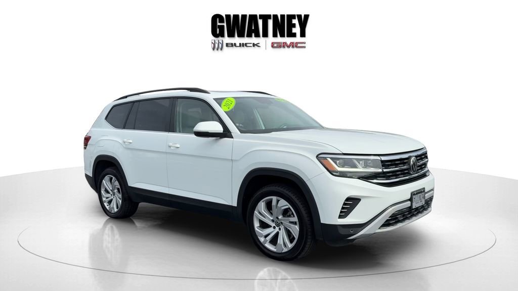 Used 2021 Volkswagen Atlas SE w/ Panoramic Sunroof Package image 1