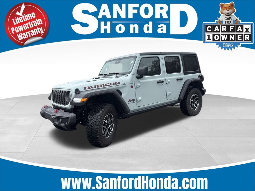 Used 2024 Jeep Wrangler Unlimited Rubicon w/ Technology Group