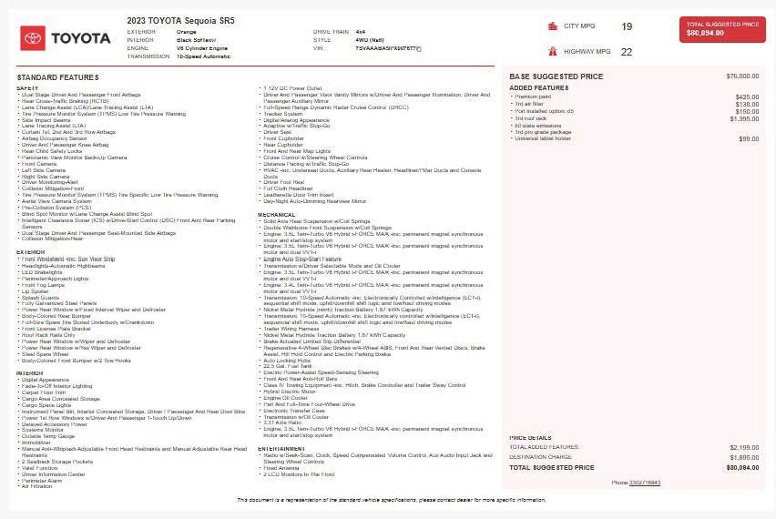 Used 2023 Toyota Sequoia TRD Pro image 4