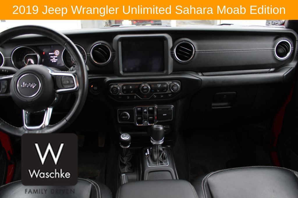 Used 2019 Jeep Wrangler Unlimited Sahara w/ Quick Order Package 24M Moab image 23
