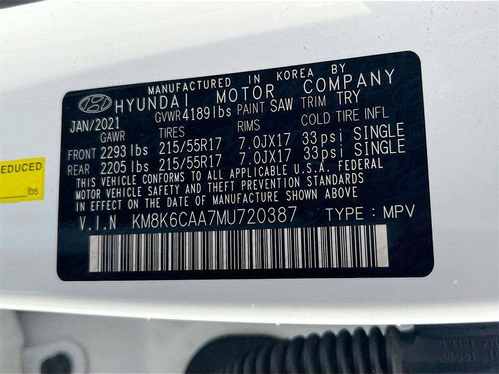 Used 2021 Hyundai Kona SEL Plus w/ Cargo Package image 31