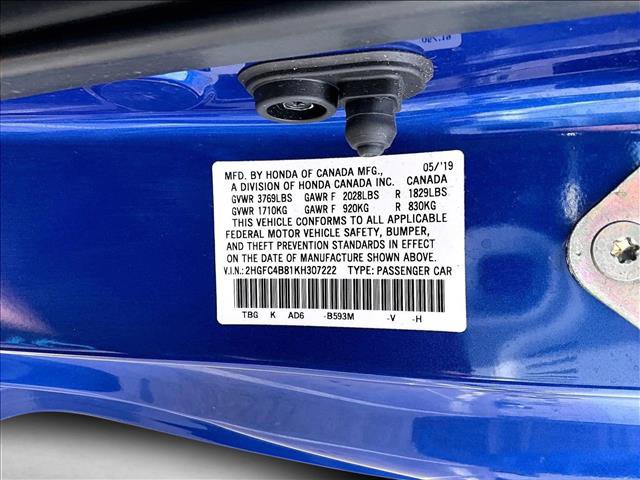 Used 2019 Honda Civic Sport image 29