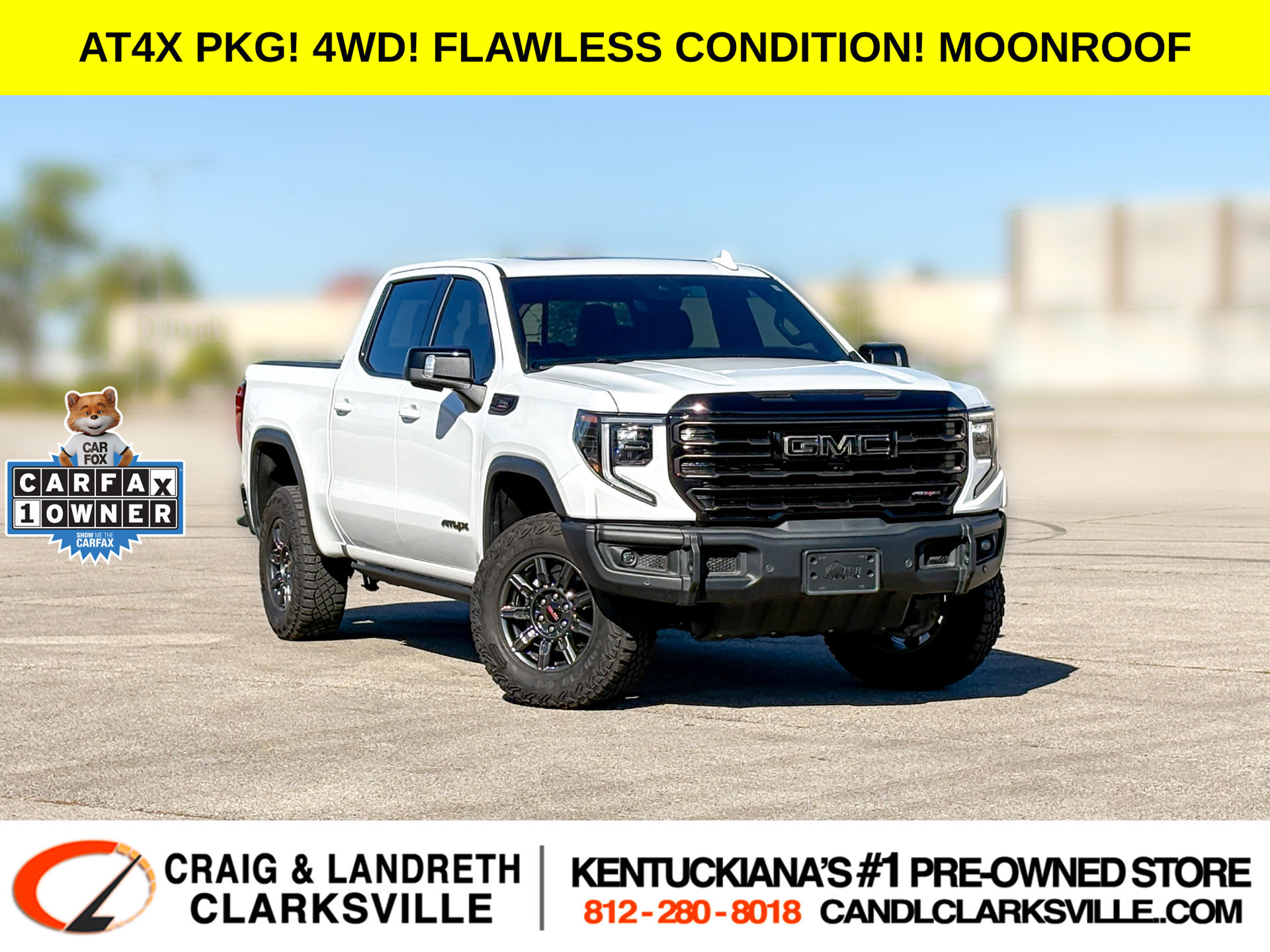 Used 2025 GMC Sierra 1500 AT4X AWD/4WD image 1