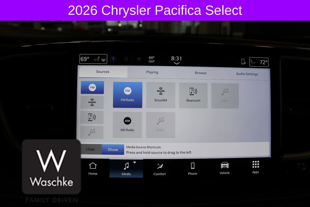New 2026 Chrysler Pacifica Select image 41