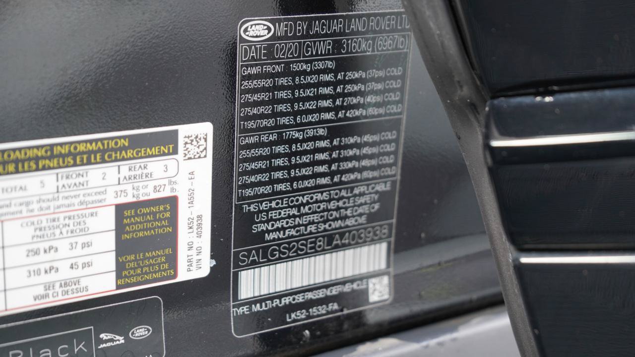 Used 2020 Land Rover Range Rover HSE AWD/4WD image 31