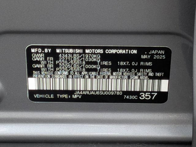 Used 2025 Mitsubishi Outlander Sport LE AWD/4WD image 25