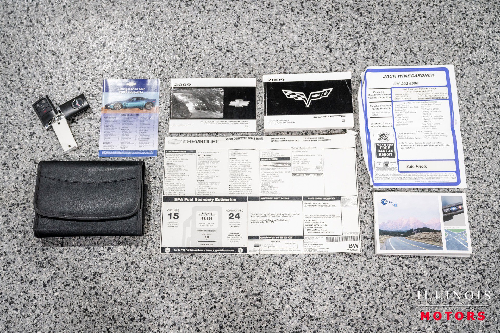 Used 2009 Chevrolet Corvette Z06 w/ Preferred Equipment Group RWD image 32