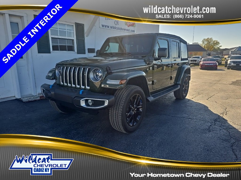 Used 2023 Jeep Wrangler Unlimited Sahara w/ Cold Weather Group image 1
