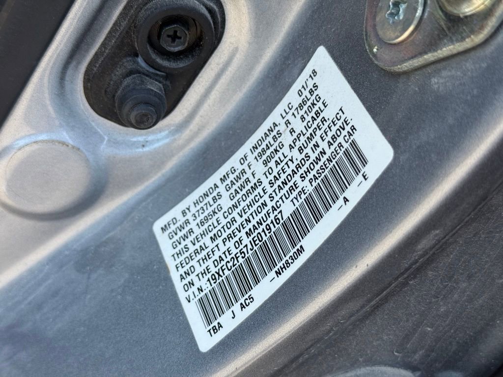 Used 2018 Honda Civic LX image 10