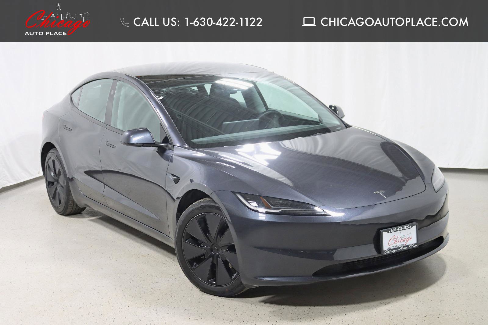 Used 2025 Tesla Model 3 Long Range AWD/4WD image 1