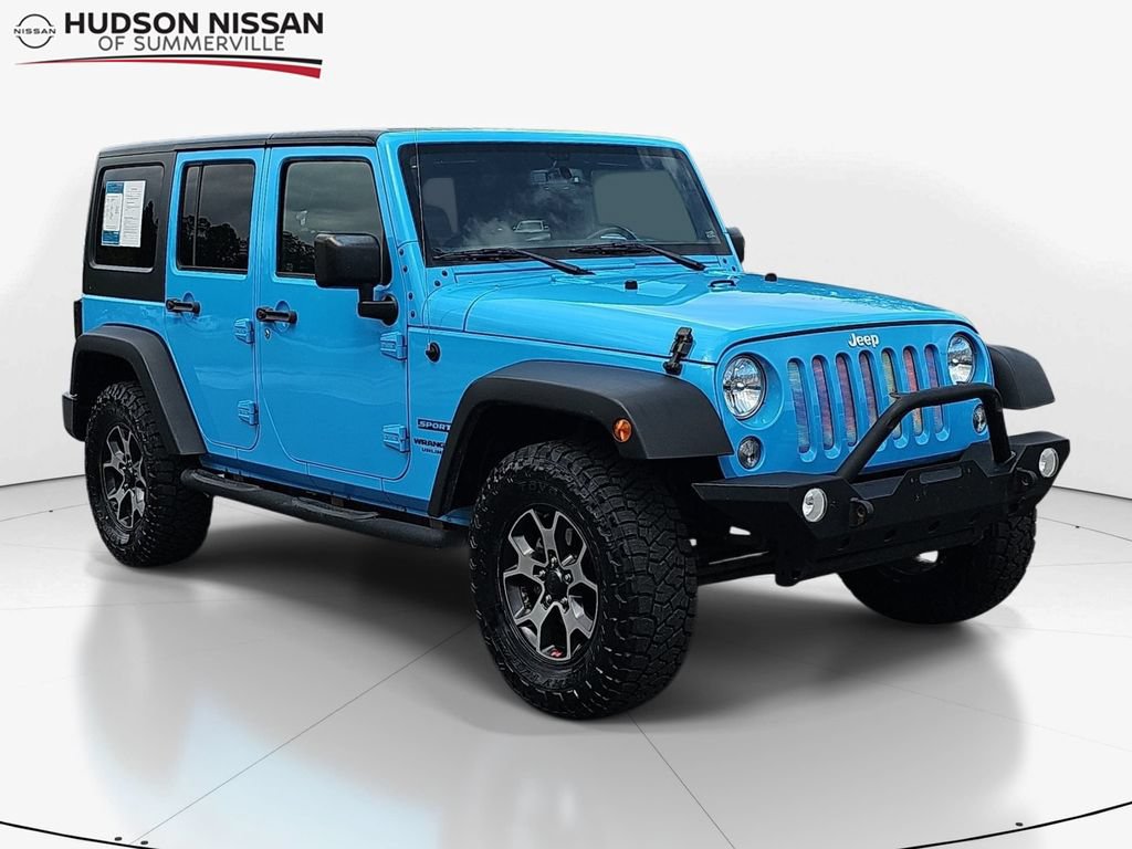 Used 2017 Jeep Wrangler Unlimited Sport w/ Quick Order Package 24S