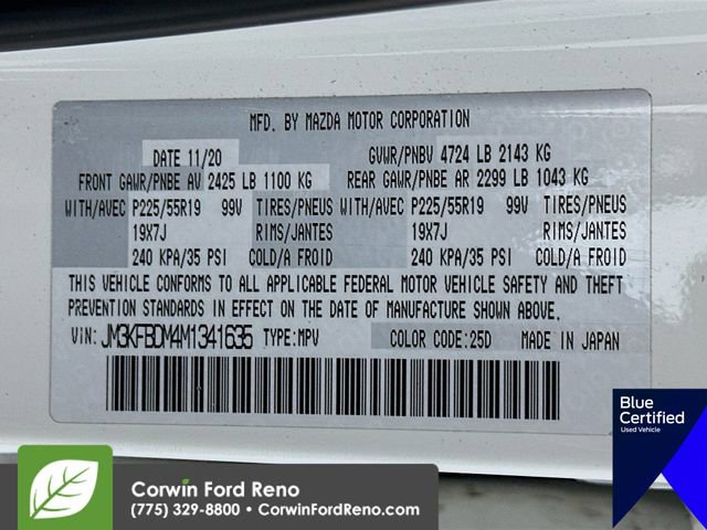 Used 2021 MAZDA CX-5 Grand Touring AWD/4WD image 36