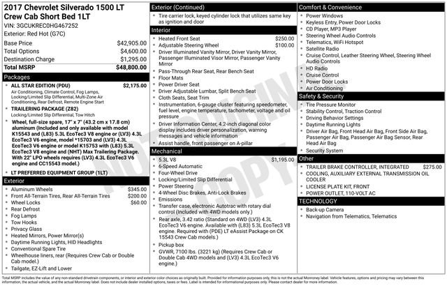 Used 2017 Chevrolet Silverado 1500 LT w/ All Star Edition image 34