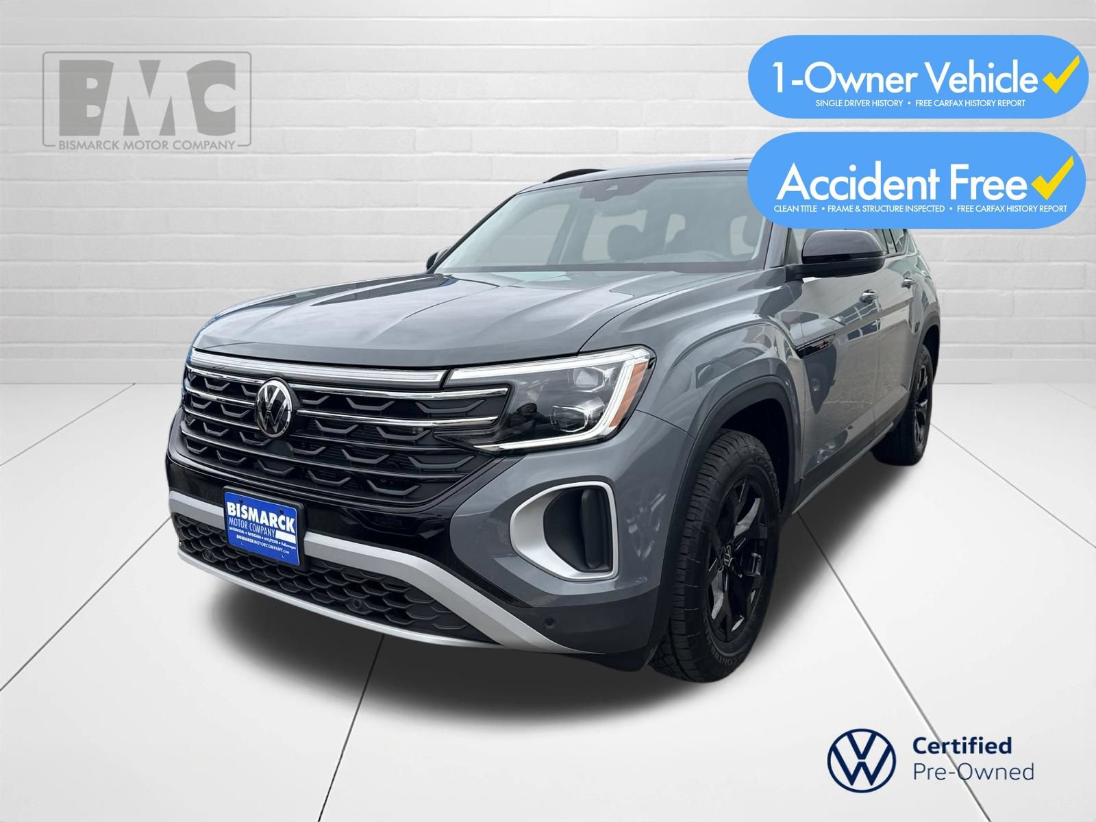 Certified 2026 Volkswagen Atlas Peak Edition AWD/4WD 360° Tour