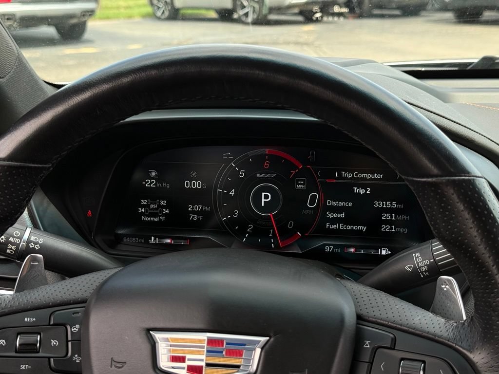Used 2021 Cadillac CT4 V w/ Technology Package AWD/4WD image 10