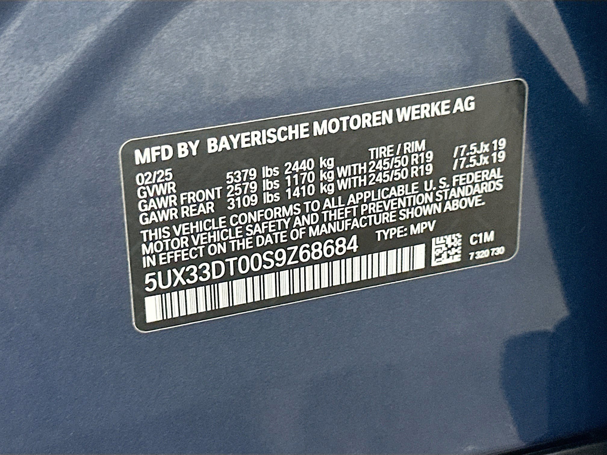 Certified 2025 BMW X4 xDrive30i image 35