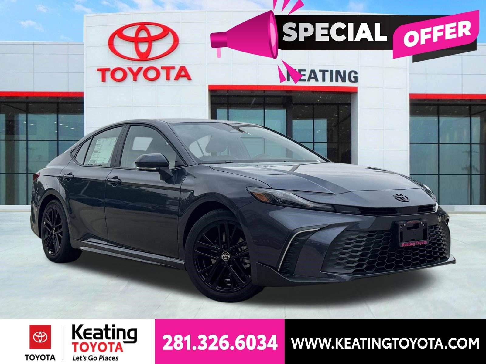 New 2026 Toyota Camry SE FWD image 1