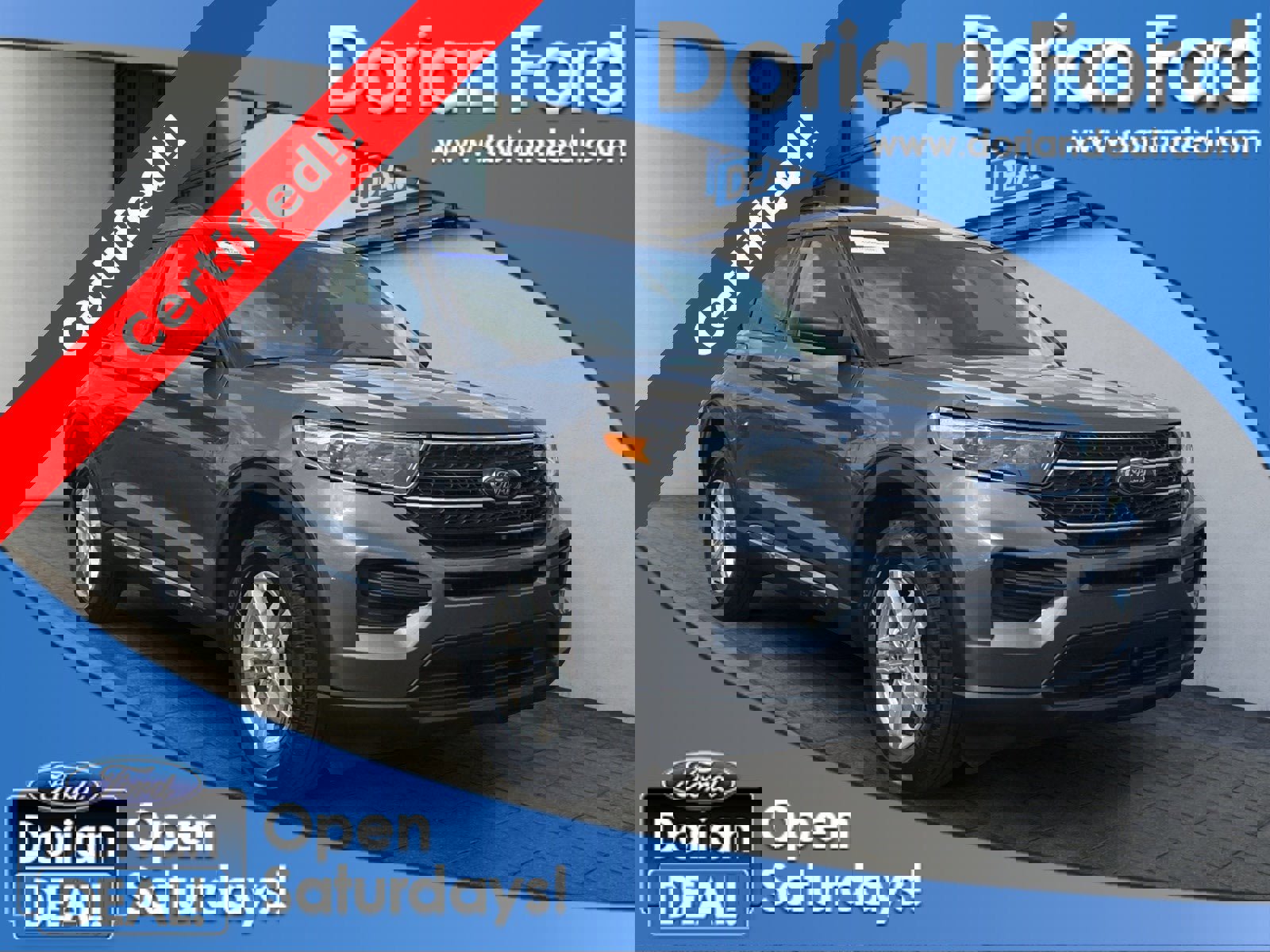 Certified 2022 Ford Explorer XLT image 1