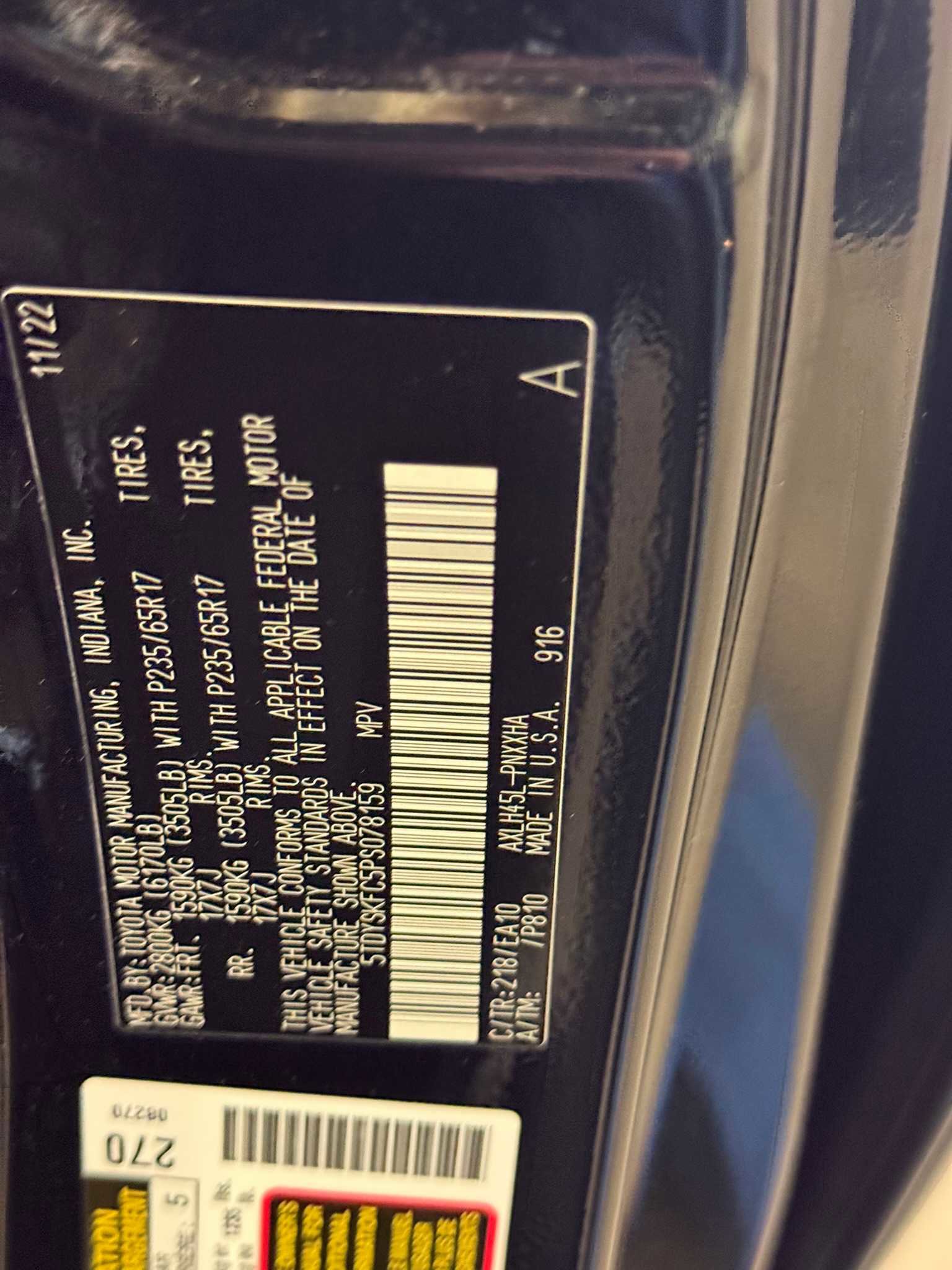 Certified 2023 Toyota Sienna XLE AWD/4WD image 38