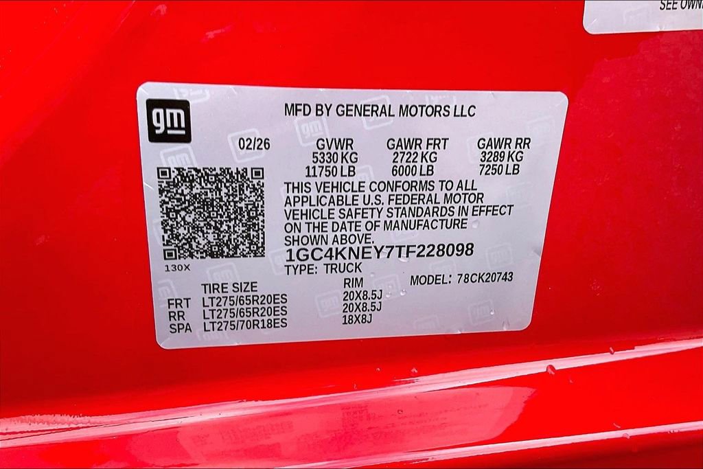 New 2026 Chevrolet Silverado 2500 LT w/ Trail Boss Package image 8