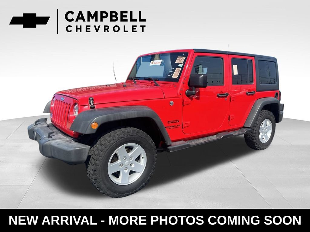 Used 2016 Jeep Wrangler Unlimited Sport w/ Quick Order Package 24S AWD/4WD 360° Tour