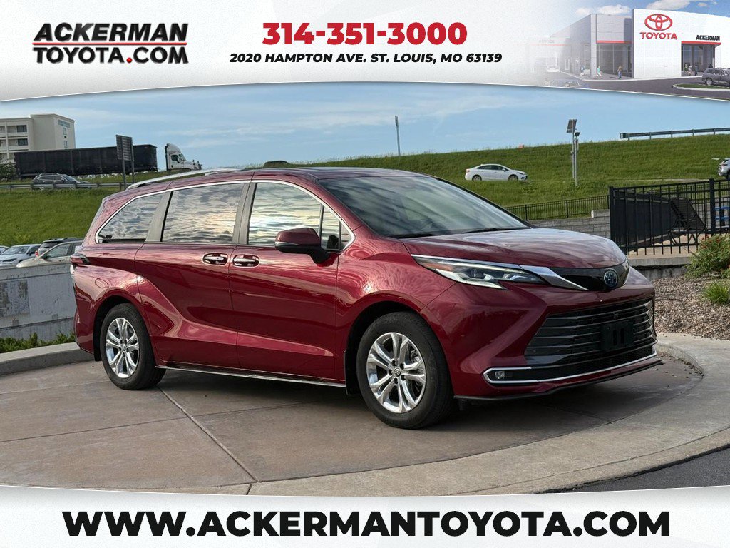 Certified 2023 Toyota Sienna Platinum AWD/4WD image 1