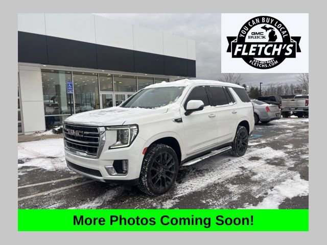 Used 2022 GMC Yukon SLT w/ SLT Premium Package image 1