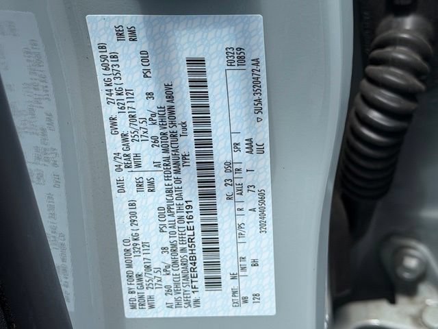 Used 2024 Ford Ranger XL w/ Trailer Tow Package RWD image 10