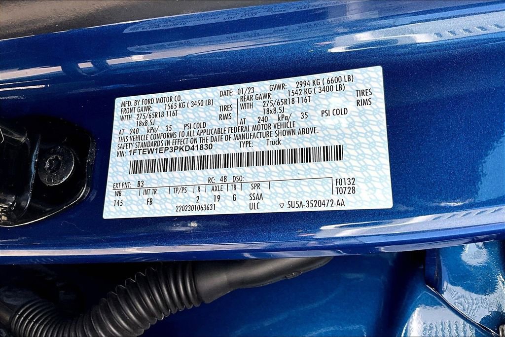 Certified 2023 Ford F150 XLT w/ Equipment Group 302A High image 36