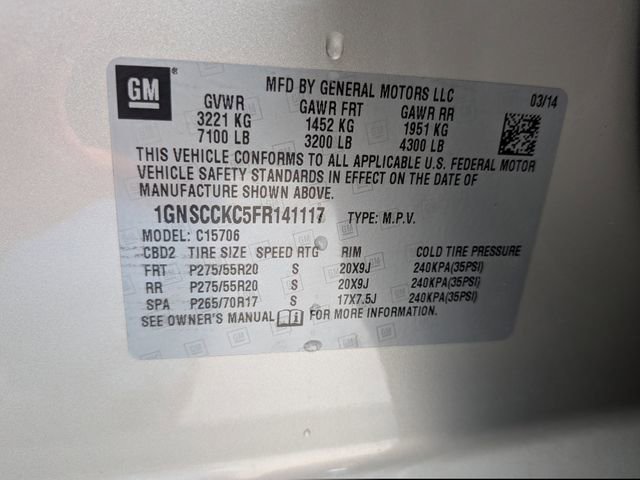 Used 2015 Chevrolet Tahoe LTZ image 30