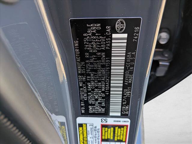New 2026 Toyota Camry XLE FWD image 17