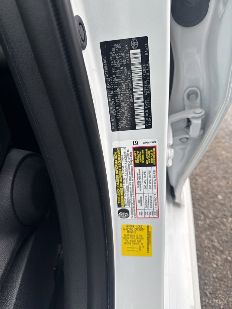 Used 2025 Toyota Camry LE FWD image 53