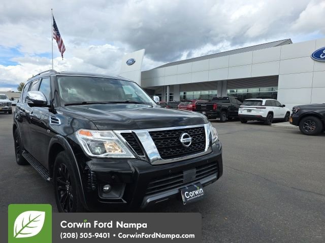 Used 2018 Nissan Armada Platinum w/ Captain Seat Package image 1