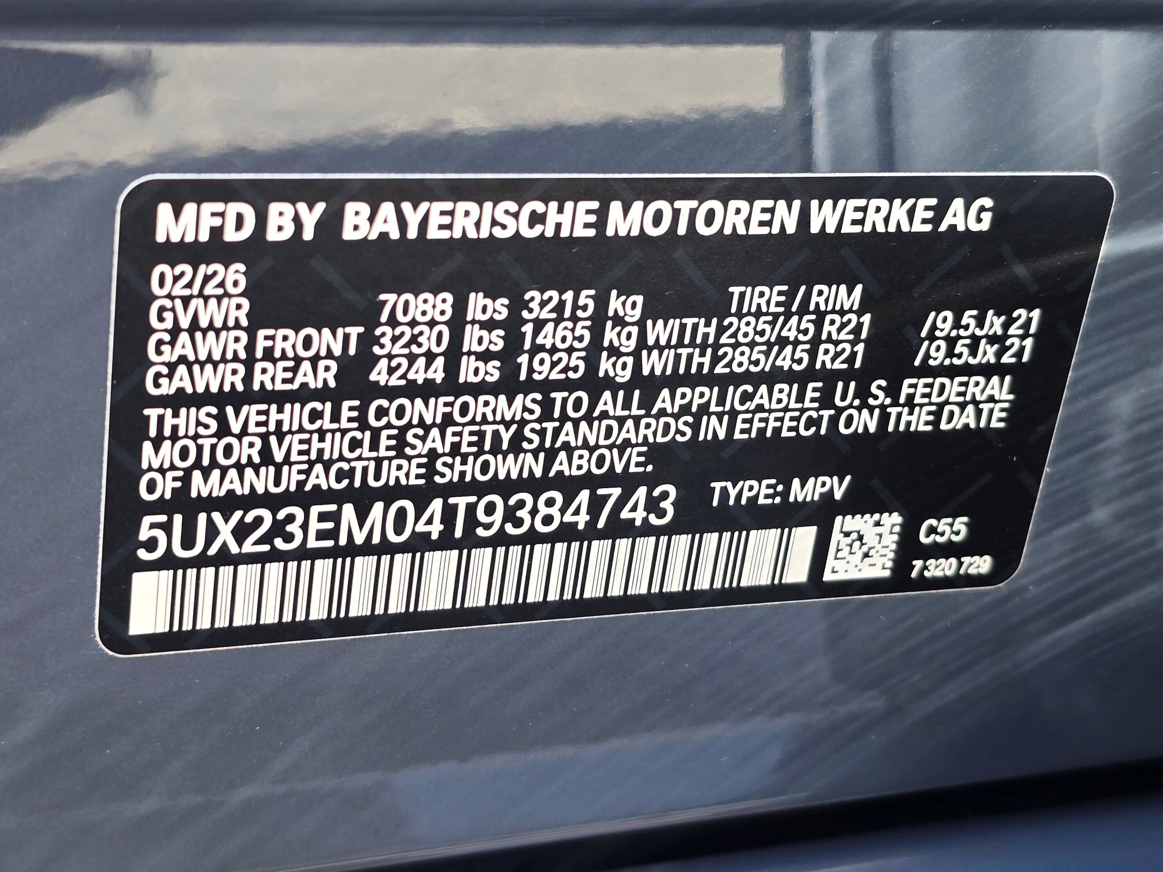 New 2026 BMW X7 xDrive40i image 30