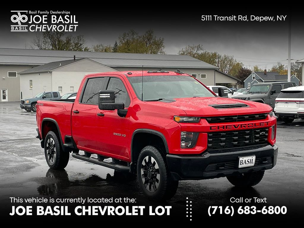 Used 2020 Chevrolet Silverado 2500 Custom w/ Custom Value Package