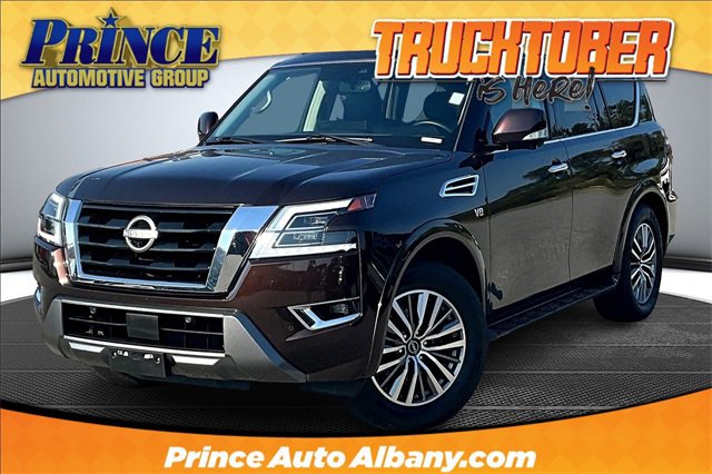 Used 2022 Nissan Armada SL w/ Captain's Chairs Package