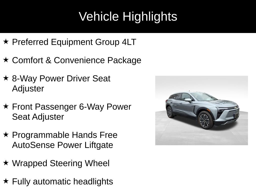 Used 2025 Chevrolet Blazer EV LT AWD/4WD image 2